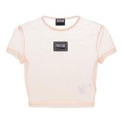 Versace Jeans Couture Toffee Piece T-Shirt Beige, Dam