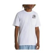 Vans Blomblad T-shirt White, Herr