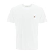 Maison Kitsuné T-Shirts White, Herr