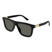 Gucci Svarta solglasögon Gg1502S Black, Herr