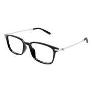 MONTBLANC Designer Glasögon Svart Mb0315Oa Black, Herr