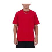 New Balance T-Shirts Red, Herr