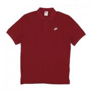 Nike Essential Pique Polo Shirt Red/White Red, Herr