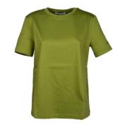 Max Mara Grön Cosmo Bomull Modal T-shirt Green, Dam
