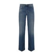 Dondup Straight Jeans Blue, Dam