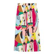 Max Mara Weekend Wide Trousers Multicolor, Dam