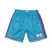 Mitchell & Ness Officiella NBA Lag Shorts Regular Fit Blue, Herr