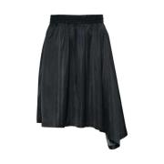Y-3 Midi Skirts Black, Dam