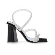 Chiara Ferragni Collection High Heel Sandals Black, Dam