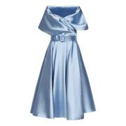 Rhea Costa Midi Dresses Blue, Dam