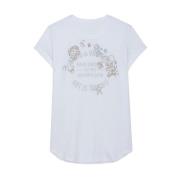 Zadig & Voltaire Vita T-shirts och Polos White, Dam