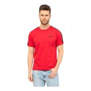Emporio Armani EA7 T-Shirts Red, Herr