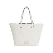 Karl Lagerfeld Pre-owned Tote Bags White, Dam