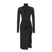 Pinko Midi Dresses Black, Dam