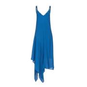 Pinko Maxi Dresses Blue, Dam