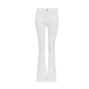 Adriano Goldschmied Flared Jeans White, Dam
