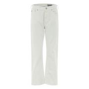Adriano Goldschmied Straight Jeans White, Dam