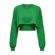 Only Sweatshirts Green, Dam