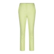 Patrizia Pepe Slim-fit Trousers Green, Dam
