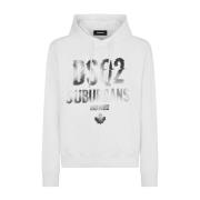 Dsquared2 Hoodies White, Herr