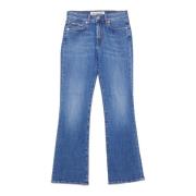 Roy Roger's Flared Jeans Blue, Dam