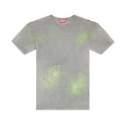 Diesel T-Buxt Maglia T-Shirts Gray, Dam