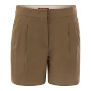 Max Mara Studio Short Shorts Brown, Dam