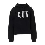 Dsquared2 Hoodies Black, Dam