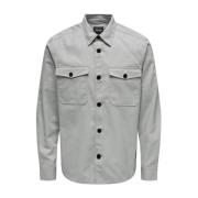 Only & Sons Skjortor Gray, Herr