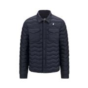 K-Way Down Jackets Blue, Herr