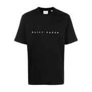 Daily Paper Broderad Logotyp T-Shirt Black, Herr