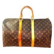 Louis Vuitton Vintage Pre-owned Canvas louis-vuitton-vskor Brown, Dam