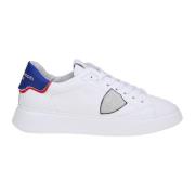 Philippe Model Vita/Bluette Lädersneakers White, Herr