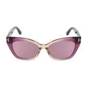 Tom Ford Stiliga solglasögon Ft1031 Purple, Dam