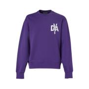 Duvetica Sweatshirts Purple, Herr