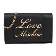 Love Moschino Lovely Love Crossbody bag Black, Dam