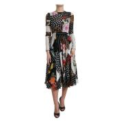 Dolce & Gabbana Midi Dresses Multicolor, Dam