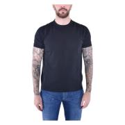 Kangra Kortärmad Bomull T-shirt Svart Black, Herr