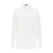 Versace Blouses Shirts White, Dam