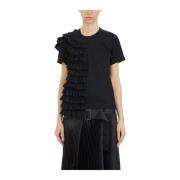 Comme des Garçons Ruffle T-shirt Dammode Black, Dam