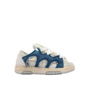 Santha Denim Sneakers av Danilo Paura Blue, Herr