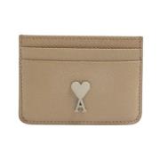 Ami Paris Wallets Cardholders Beige, Dam