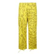 ERL Wide Trousers Yellow, Herr