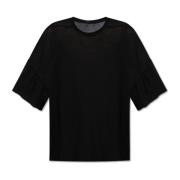 Rick Owens Tommy oversize T-shirt Black, Herr