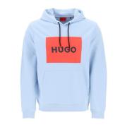 Hugo Boss Hoodies Blue, Herr