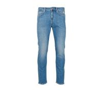 Roy Roger's Denim Jeans Model 527 Wide Leg Blue, Herr