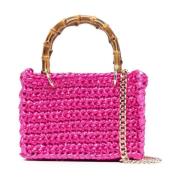 Chica London Mini Bags Pink, Dam
