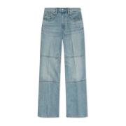 Helmut Lang Jeans med raka ben Blue, Dam