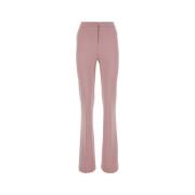 Pinko Straight Trousers Pink, Dam