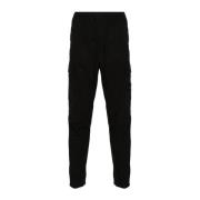 Stone Island Slim-fit Trousers Black, Herr